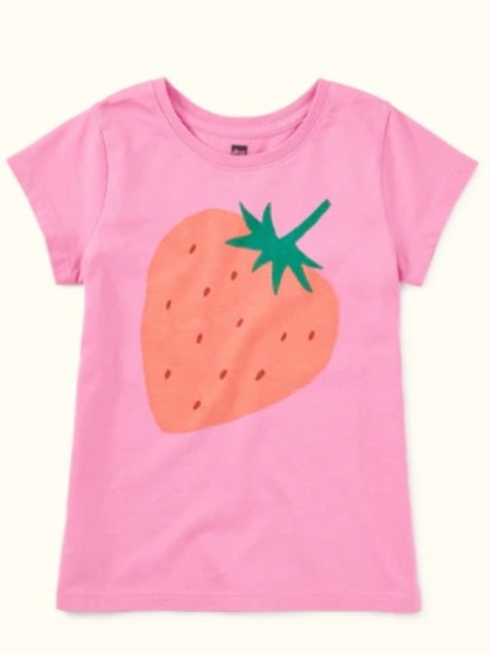TEA COLLECTION Fiesta Fresa Strawberry Graphic T-Shirt Girls 12 NWT